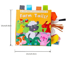 Load image into Gallery viewer, Animal Tails Cloth Books