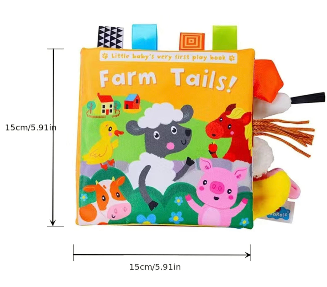 Animal Tails Cloth Books