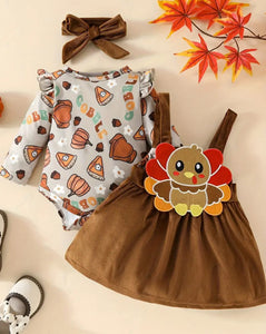 Turkey Suspender Dress