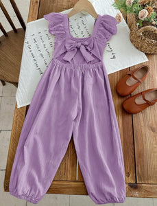Ruffled Pant Romper