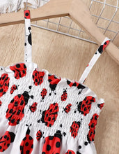 Load image into Gallery viewer, Lady Bug Sundress
