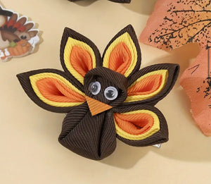 Brown Turkey Barrettes