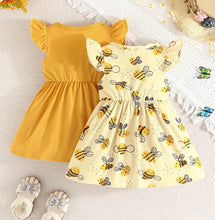 Load image into Gallery viewer, Bee Mine Dress Set