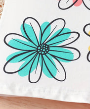 Load image into Gallery viewer, Ruffled Sleeve Flower Outfit