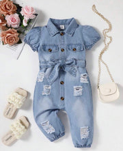 Load image into Gallery viewer, Denim Jumpsuit