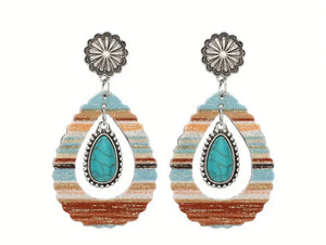 Western Droplet Earrings
