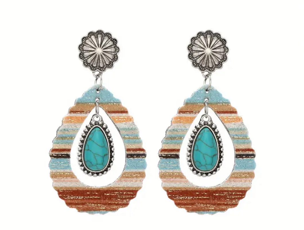 Western Droplet Earrings