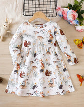 Load image into Gallery viewer, Winter Wildlife Dress