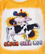 Load image into Gallery viewer, Cluck, Oink &amp; Moo outfit