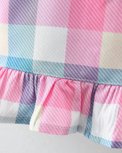 Load image into Gallery viewer, Pink Plaid Short set