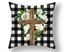 Load image into Gallery viewer, Black Accent Easter Pillow Cases