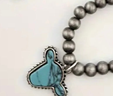 Cow Navajo pearl necklace