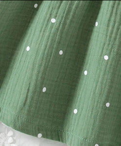 Green Dot Dress