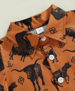 Boys Western Short Outfits