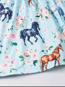 Blue Horse dress