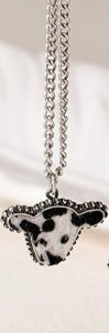 Cow chain necklace