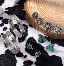 Load image into Gallery viewer, Turquoise earrings sets
