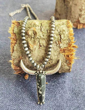 Load image into Gallery viewer, Navajo Pearl Steerhead Necklace