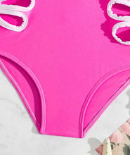 Load image into Gallery viewer, Flower Cut-Out One Piece