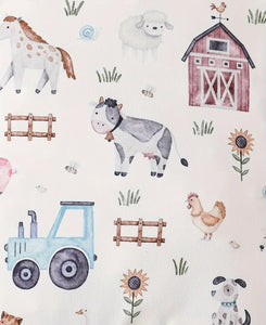 Watercolor Farm Onesie