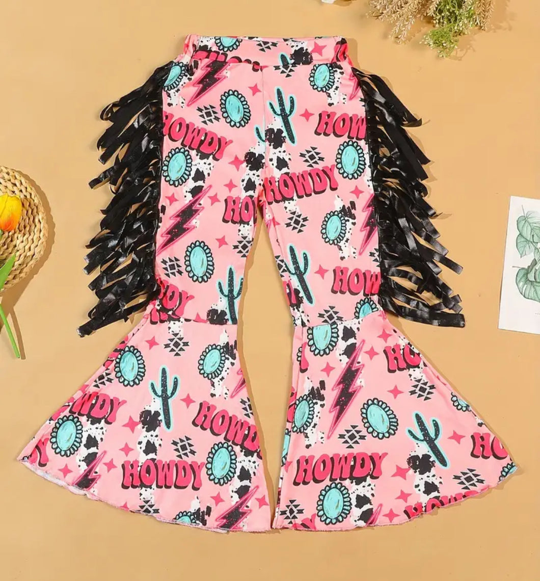 Western Fringe Pants