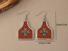 Load image into Gallery viewer, Cattle tag Earrings