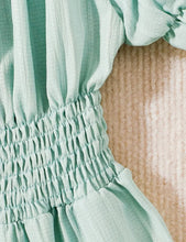 Load image into Gallery viewer, Shirred Ruffle Dress