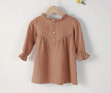 Load image into Gallery viewer, Cotton Ruffled Dress