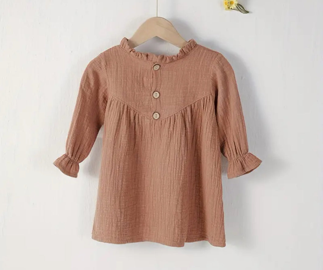 Cotton Ruffled Dress