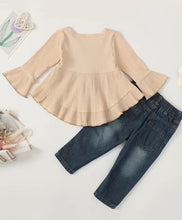 Load image into Gallery viewer, Baby doll Jean outfit