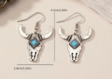 Load image into Gallery viewer, Bull Head Earrings