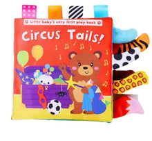 Load image into Gallery viewer, Animal Tails Cloth Books