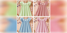 Load image into Gallery viewer, Checkered Doll Dress