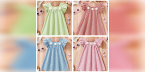 Checkered Doll Dress