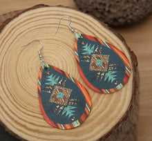 Load image into Gallery viewer, Western Aztec earrings