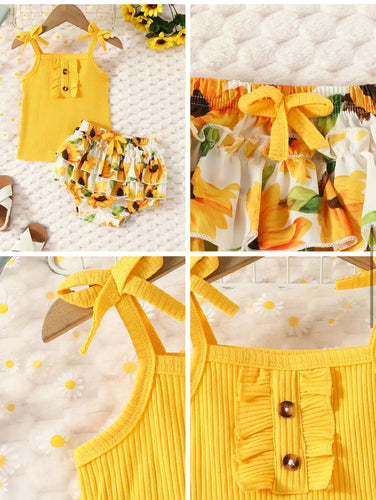 Sunflower Bummie set