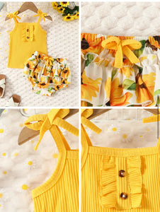 Sunflower Bummie set