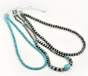 Vintage Navajo Bead Necklaces