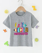 Load image into Gallery viewer, Hello Kindergarten Tee