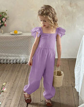 Load image into Gallery viewer, Ruffled Pant Romper