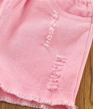 Load image into Gallery viewer, Colored Jean Shorts