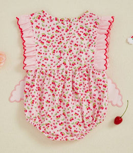 Cherry Bubble Romper
