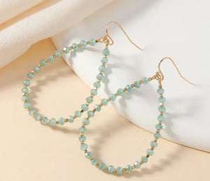 Teardrop Crystal Earrings