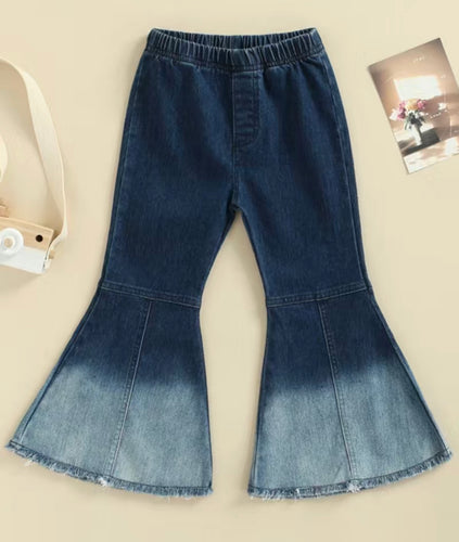 Fade out flare  jeans