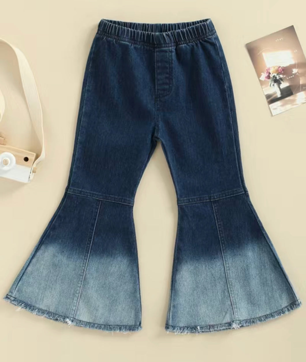 Fade out flare  jeans