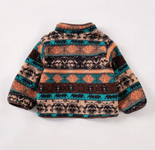 Load image into Gallery viewer, Tribal Fleece Jacket