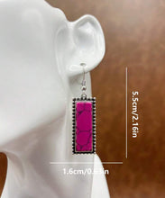 Load image into Gallery viewer, Bar Necklace/Earring Set