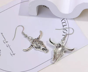 Decorative Bull earrings