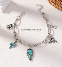 Load image into Gallery viewer, Western Charm Bracelet