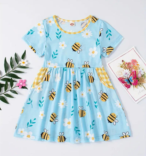 Floral Bee Dress